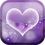 Logo of Purple Hearts Live Wallpaper android Application 